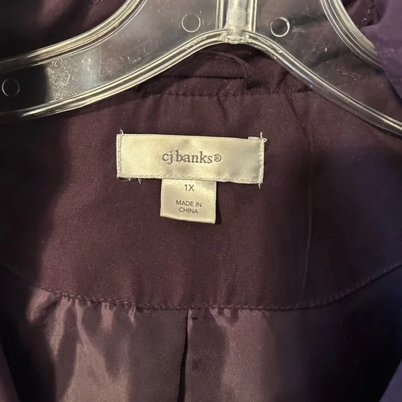 CJ Banks Quilted Vest - Picture 4 of 6